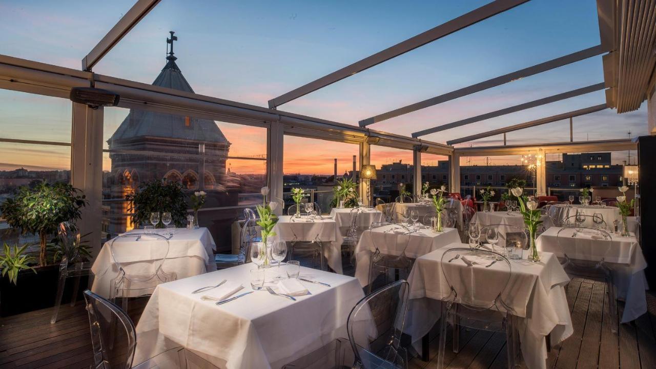 Hotel La Griffe Roma Esterno foto The Terrace at sunset