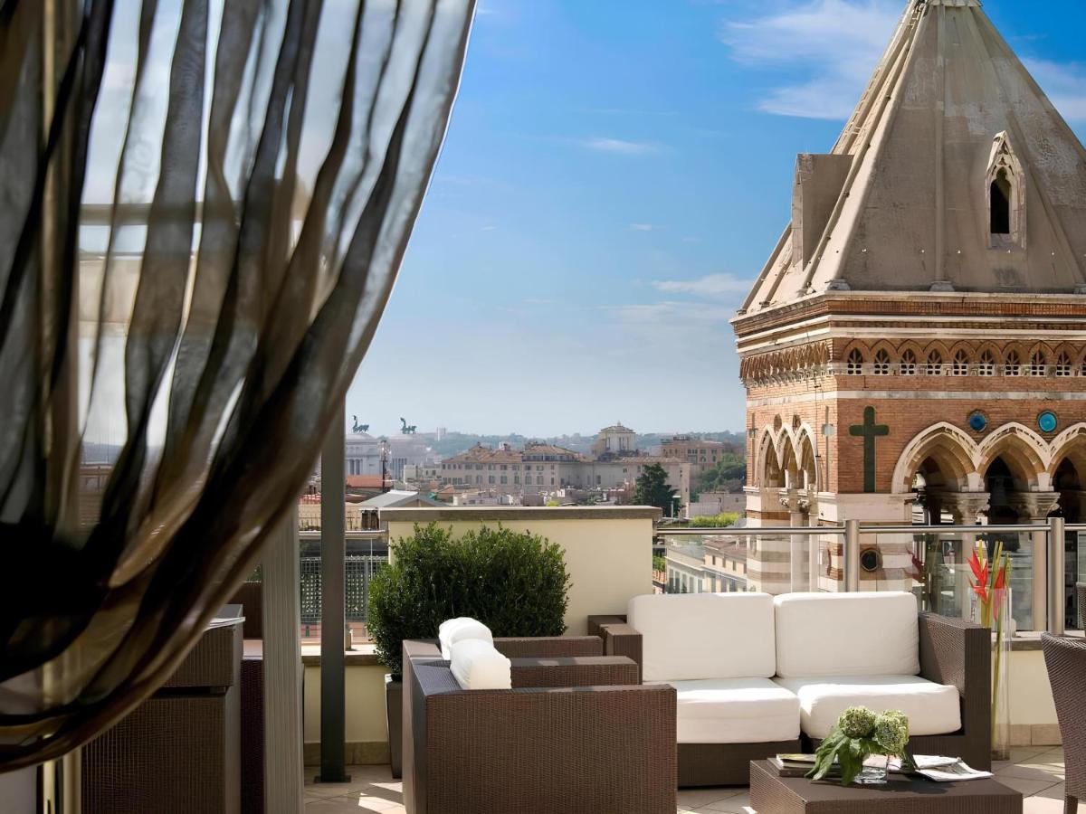 Hotel La Griffe Roma Esterno foto The Terrace at the Westin Palace, Rome
