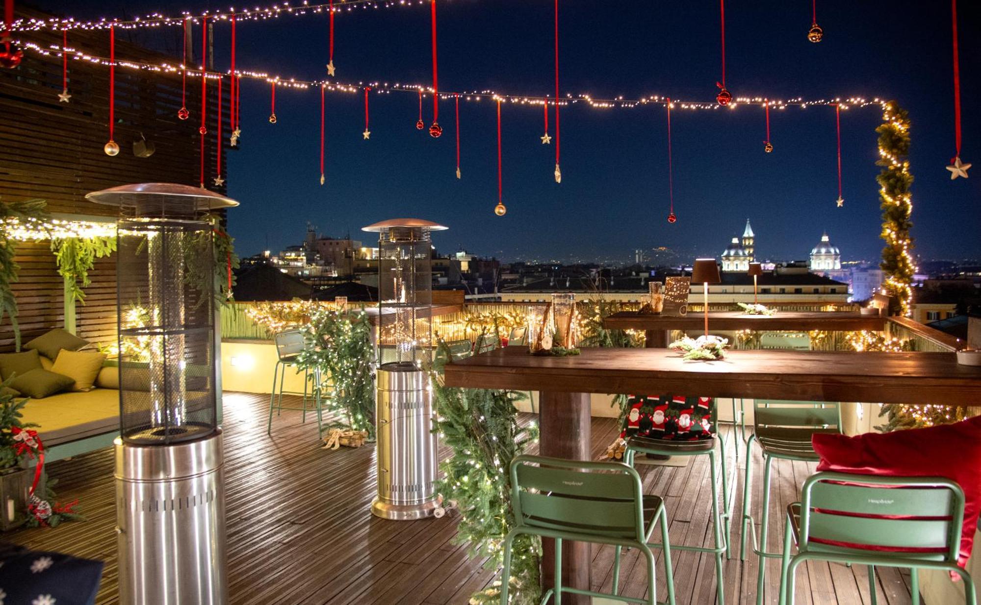 Hotel La Griffe Roma Esterno foto The Sky Bar